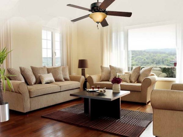 Choosing the Right Ceiling Fan For Your Living Room • DIY House Decor