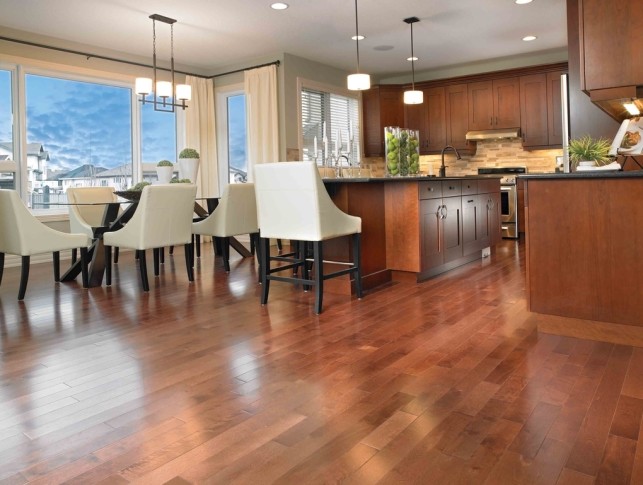 Ideas Using Pergo Flooring On Dining Room Walls